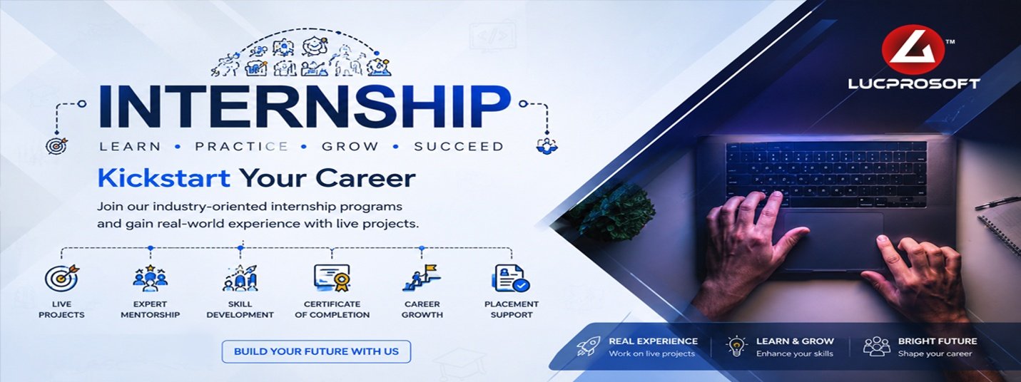 Internship Banner